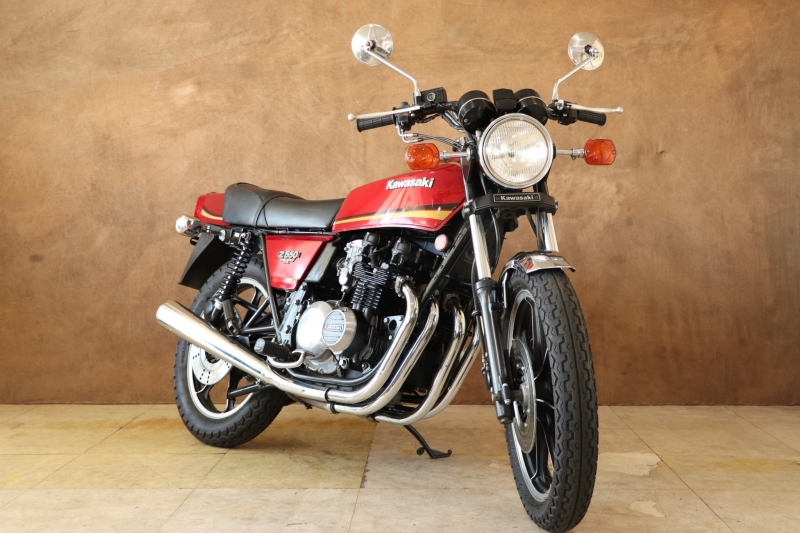 カワサキ Z550FX 国内赤虎 9