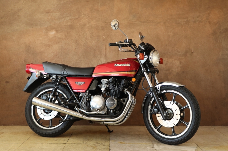 カワサキ Z550FX 国内赤虎 1