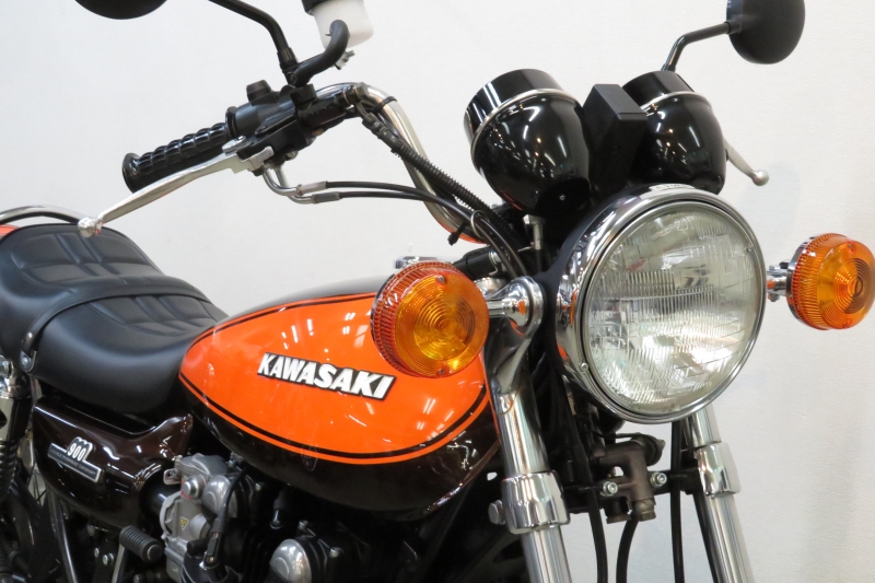 カワサキ KZ1000 火の玉外装 ウエマツ集合管+CRキャブ装着車 2