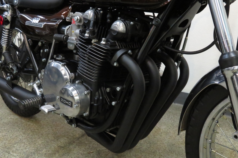 カワサキ KZ1000 火の玉外装 ウエマツ集合管+CRキャブ装着車 6