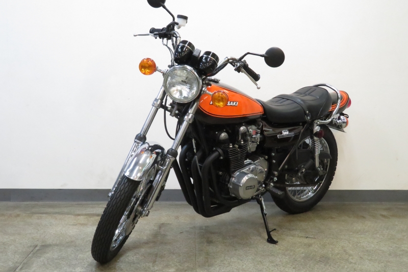 カワサキ KZ1000 火の玉外装 ウエマツ集合管+CRキャブ装着車 10