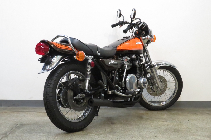 カワサキ KZ1000 火の玉外装 ウエマツ集合管+CRキャブ装着車 21
