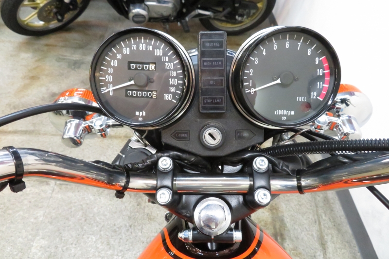 カワサキ KZ1000 火の玉外装 ウエマツ集合管+CRキャブ装着車 12