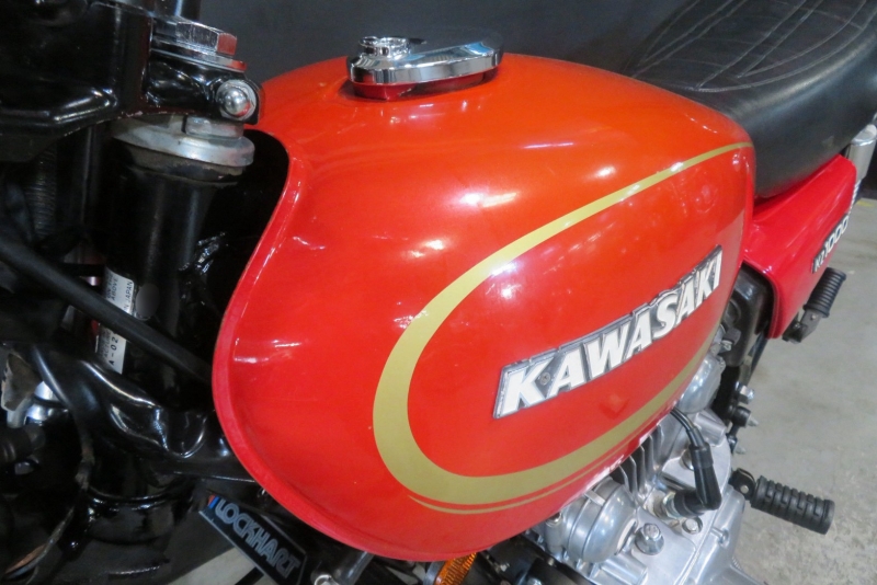 カワサキ KZ1000(A2) 純正オリジナルペイント LOCK HARTオイルクーラー 18