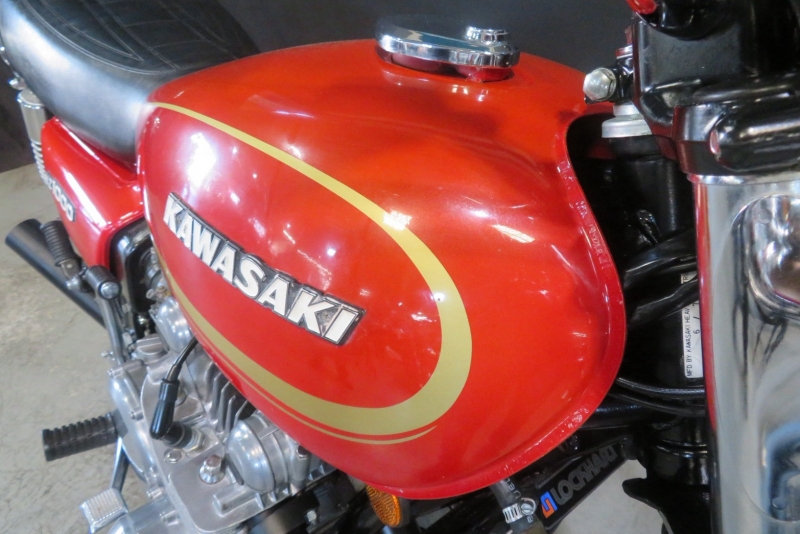 カワサキ KZ1000(A2) 純正オリジナルペイント LOCK HARTオイルクーラー 5