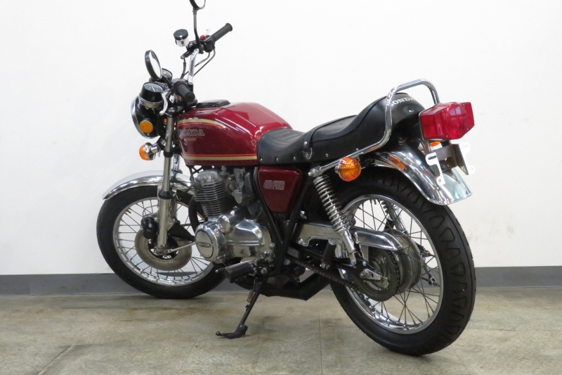 ホンダ CB400Four オリジナルワインレッド外装 GOLD77ライン 20
