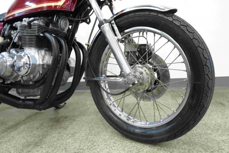 ホンダ CB400Four オリジナルワインレッド外装 GOLD77ライン 5