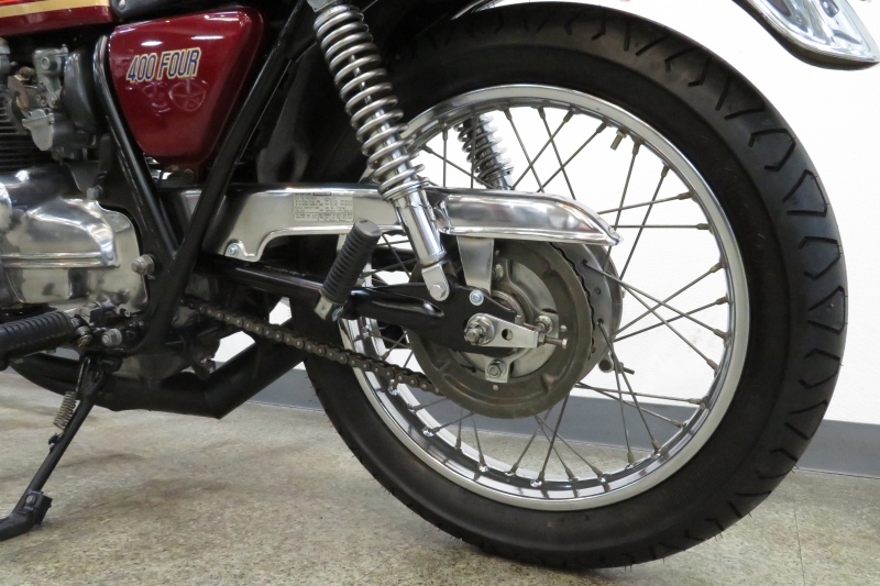 ホンダ CB400Four オリジナルワインレッド外装 GOLD77ライン 19