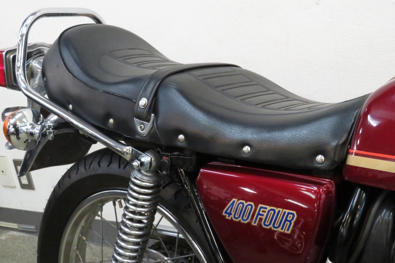 ホンダ CB400Four オリジナルワインレッド外装 GOLD77ライン 3