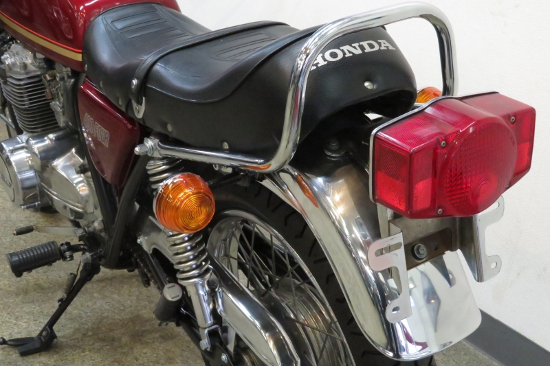 ホンダ CB400Four オリジナルワインレッド外装 GOLD77ライン 15