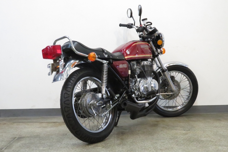 ホンダ CB400Four オリジナルワインレッド外装 GOLD77ライン 21