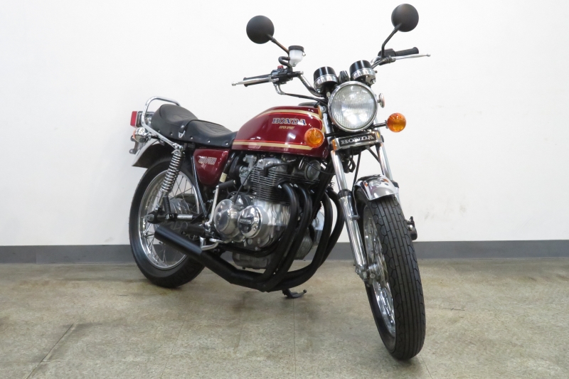 ホンダ CB400Four オリジナルワインレッド外装 GOLD77ライン 9