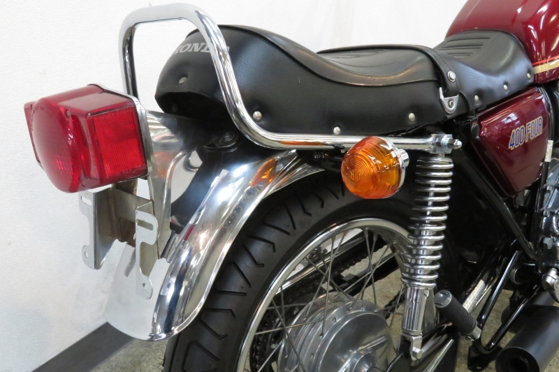 ホンダ CB400Four オリジナルワインレッド外装 GOLD77ライン 4