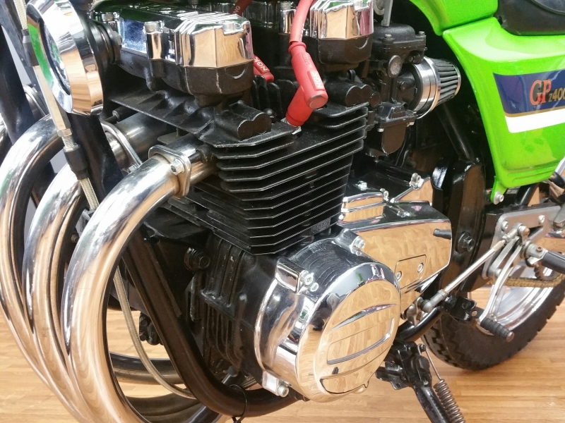絶版車 旧車 バイク ウエマツ UEMATSU - Z400GP メッキ仕様 | カワサキ 