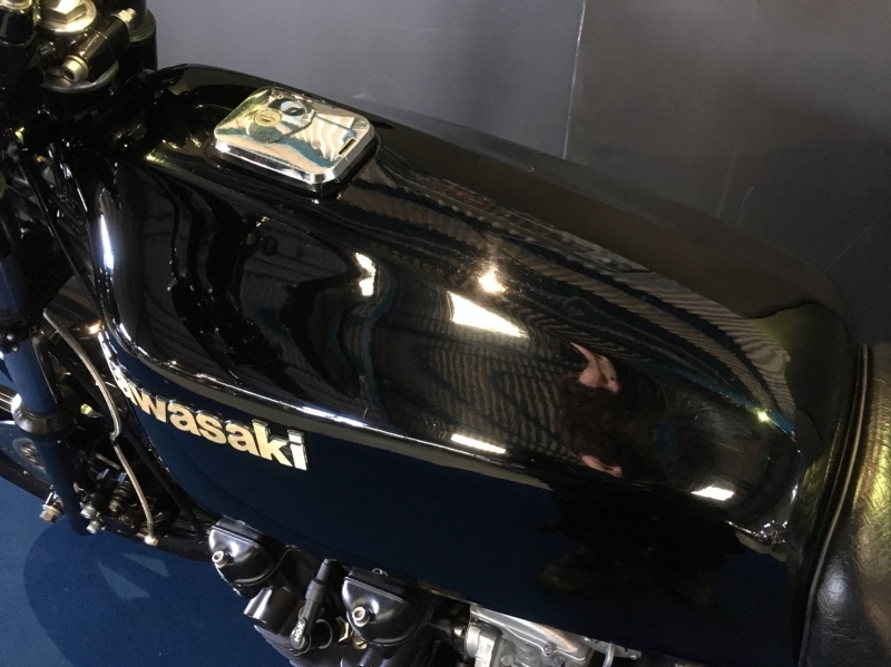 カワサキ KZ550 ブラックエディション フロントダブルディスク 20
