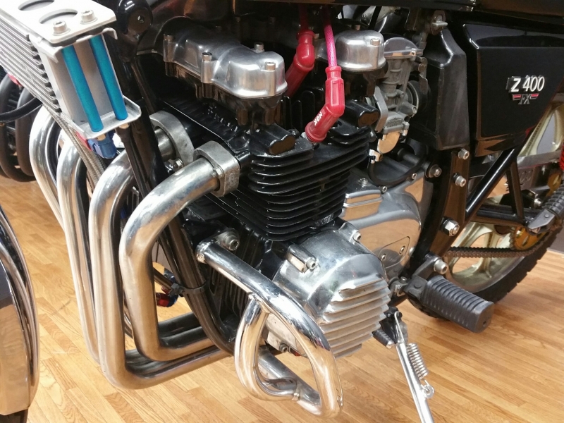 カワサキ Z400FX ウオタニSP2・パウダーコート済み 6