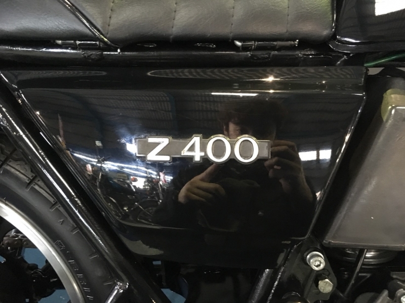 カワサキ Z400FX 人気のZ400J! 外装ニューペイント  10