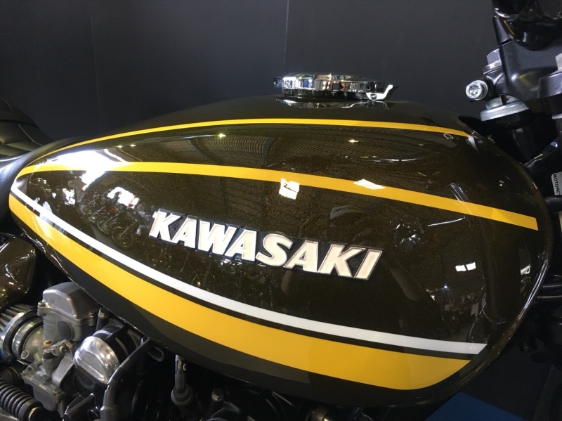 カワサキ KZ900 ブラックエンジン タイガー 5
