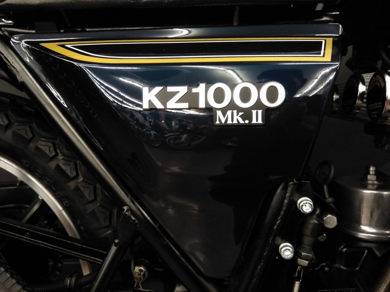 カワサキ KZ1000MK-ll ウエマツオリジナル黒集合 6