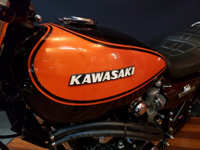カワサキ Z1A 火の玉・ブラックエンジン&メッキカバー 74年式 2