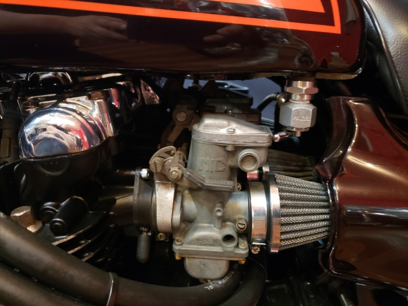 カワサキ Z1A 火の玉・ブラックエンジン&メッキカバー 74年式 8